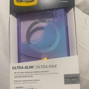OtterBox Purple Ultra-Slim Phone Case iPhone 15 plus -14 plus